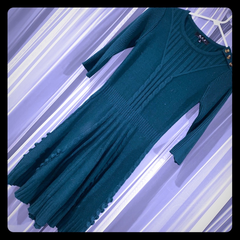 ModCloth green knit dress